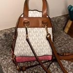 Michael Kors Signature Rhea XS Messenger Backpack Photo 2
