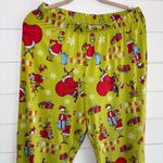 Dr. Seuss Grinch Pajamas Pants Green and‎ Red Size M Photo 1
