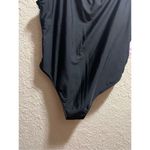 Wild Fable Black Extra High Leg Extra Cheeky One Piece Swimsuit Woman’s XL NEW W Photo 1