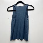 Maje 100% Linen V-Neck Womens Beach Blue Tank Top Size XS Lightweight Breathable Photo 4