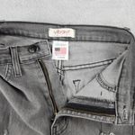 Vibrant  M.i.U. Women's Flare Jeans Gray Distressed Size 1 / 24 Photo 10