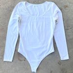 Abercrombie & Fitch Scoop Neck Cotton Seamless Fabric Crew Bodysuit Photo 0