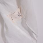 Love Shack Fancy  Barnes Cotton Sheer Mesh Panel Lace Short Sleeve Mini Dress White Photo 2