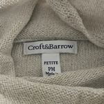 Croft & Barrow  Cream Knit Sweater Photo 4
