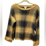 a.n.a  sweater. Mustard gold/grey. Size Large Photo 0
