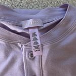 SKIMS SOLD boyfriend longsleeve Henley, Lily color, size Small, NWOT Photo 3