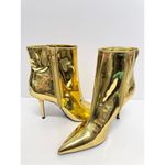INC International Concepts Boots Size 7 Gold Pointed Toe Stiletto Heels Photo 6