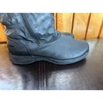 Totes Black Waterproof Winter Snow Boots Comfy Size 8‎ Photo 1