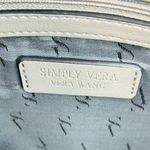Vera Wang Simply Vera  Grey Blue Tie Dye Marbled Tote Bag 12” x 15” Photo 7