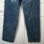Nasty Gal Denim High Rise Jeans Sz 10 Front Slits Straight Leg Photo 8