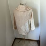 Chico's Chico’s cream and tan wool blend turtleneck sweater chico’s size 0 Photo 8