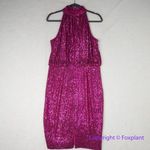 Eliza J New! ‎ Sequin Cocktail Dress pink, size 12 Photo 8