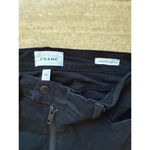 frame denim FRAME Le‎ High Skinny Crop Zip Ankle Black Jeans Womens Size 28 Photo 1