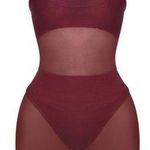 Pretty Little Thing NWT Shape Mesh Panel Bodycon Dress Photo 1