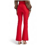 Generation Love  Lucca Crepe Pants Slim Fit Flared Leg‎ Trousers Red Size 4 NEW Photo 1
