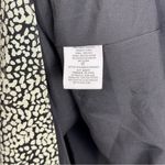 Joie  Black/White Pattern Lilianna Silk Ruffle Mini Dress Smock Waist Size Small Photo 5