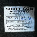 Sorel  Joan of Arctic black waterproof snow winter boots shoes women’s 7 Photo 2