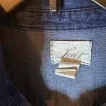 Levi's women's denim long-sleeve shirtdress in blue Large extra Large Photo 3