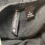 Heart soul Women’s Black White Floral Embroidered Babydoll Sleeveless Top Y2K Whimsigoth M Photo 11