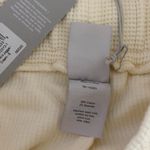 Negative Underwear Waffle Knit Jogger in Cream, Size Small Photo 6