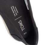 Toms Like New  Parker Slip-On Flats Black Size 8 Photo 2