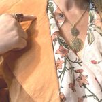 Sharon Young Orange Genuine Suede Western Cowgirl Jacket, size M Size M Photo 3