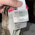 Apriori Golden Yellow Tan & Green Tropical Floral High Neck Sleeveless Top 10 Photo 8