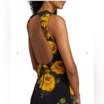 Alice + Olivia NWT- Delora Rose Print Sleeveless Maxi Dress Size 2 Photo 5