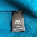 Torrid Teal Knit Short Sleeve Sweater lace inset sz 1 Photo 4