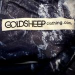 Goldsheep Leggings Mid Rise Full Length Yoga Marble Tie Dye Navy Blue Small Photo 1