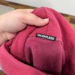 Talentless  Sweatshirt‎ XXL NWT Cotton Hood Pullover Red Spell out Street. Wear Photo 3