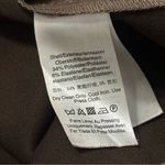 DKNY  Womens Size 8 Light Brown Gold Zipper Accented Faux Micro Suede Shift Dress Photo 7