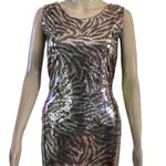 Derek Heart Sequined Sleeveless Dress Photo 0