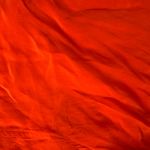 Vintage 90s boxy fit cropped matte silk tee shirt Red Size M Photo 2