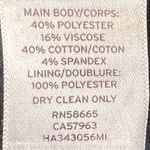 Halogen  Stretch Denim Full Zip Front Plaque Pocket Skirt Photo 6