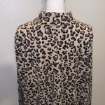 Anthony Richards leopard print long sleeve turtleneck shirt Black Size 3X Photo 4