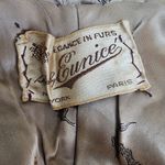 Vintage Elegance In Furs By Eunice Brown Striped Mink Fur Stole Photo 3