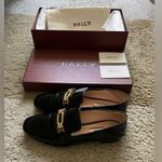 Bally Darcie Loafers Flats Black Bovine Patent Leather Size 36/5.5 Photo 3