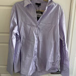 White Fox Boutique  Lavender Button-Up Shirt Photo 0