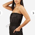 Snipes Women’s Nylon Black Cargo Romper Size XL Photo 1
