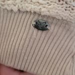 American Eagle Outfitters Cream and Brown Crew Neck Sweater Size S Photo 10