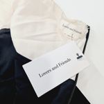 Lovers + Friends  Anais Strapless Gown in Black & White XS Photo 8