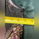 a.n.a . Black Paisley Sundress Super Cute! Size Small EUC 0275‎ Photo 4