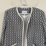 Carolina belle Montreal Open Front Tweed Fringe Long Blazer Jacket Size XL Photo 2