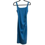 Bec & Bridge  Karina Tuck Midi Dress In Tropez Blue Photo 2