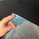 Cabo Woman Size‎ Small Black turtleneck faux leather corset around waist sweater Photo 5