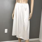 Adonna Vintage  for JCPenney Half Slip Midi Medium Antron III Nylon Off White Photo 1