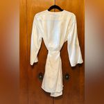 Oscar de la Renta pink label white lace robe size L Photo 5