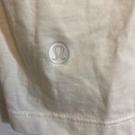 Lululemon White Knotted Cotton Tee Photo 3