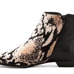Derek Lam 10 Crosby  leather / hair calf ankle boot Photo 3